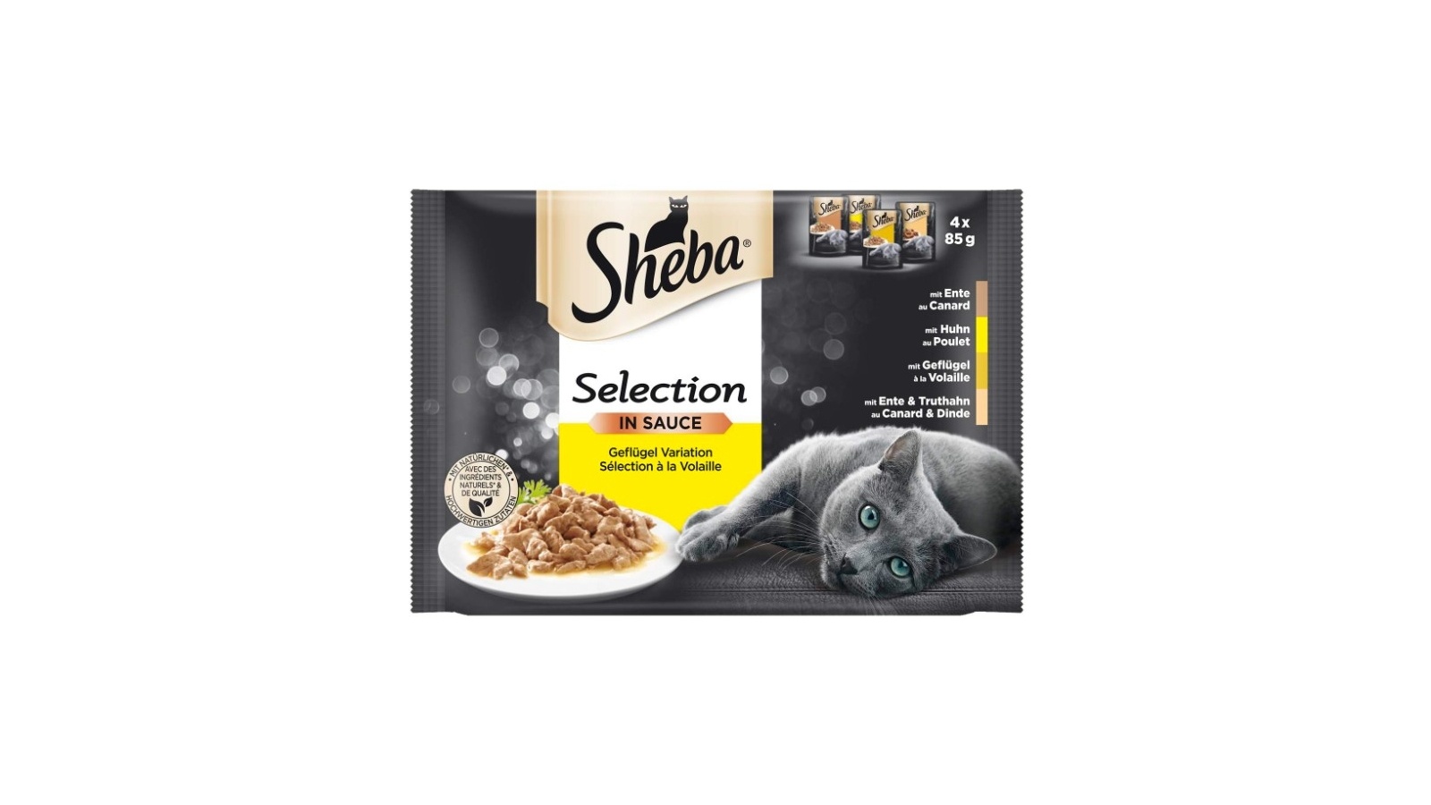 Sheba Api SHEBA hrana za mačke perad 4x85g - Cjenoteka