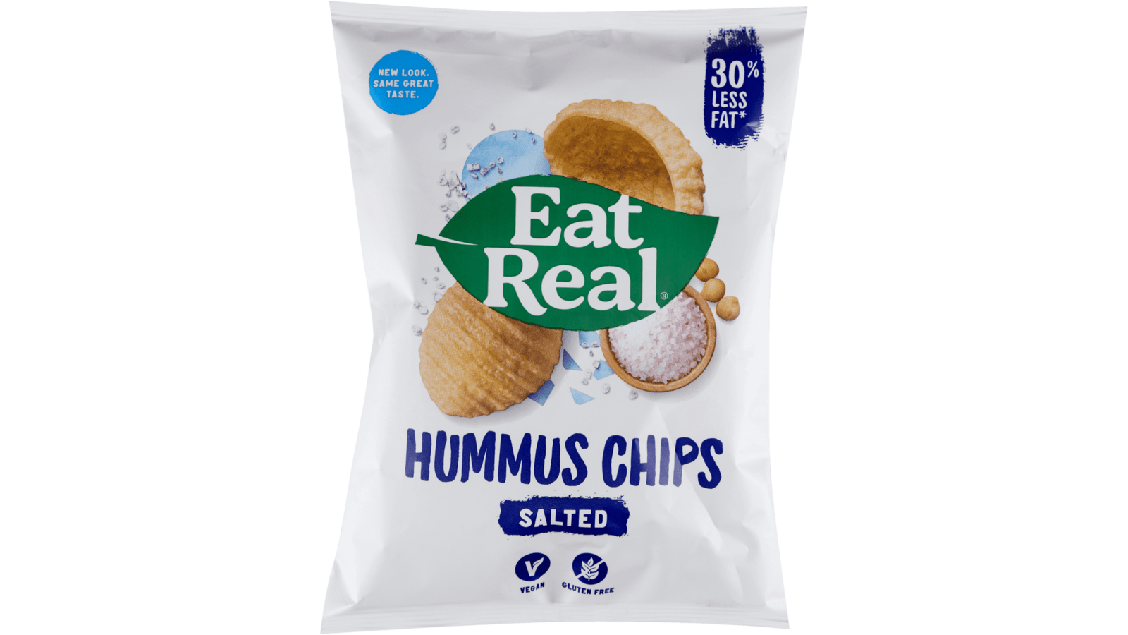 Čips EAT REAL Hummus sea salt 45g - Cjenoteka