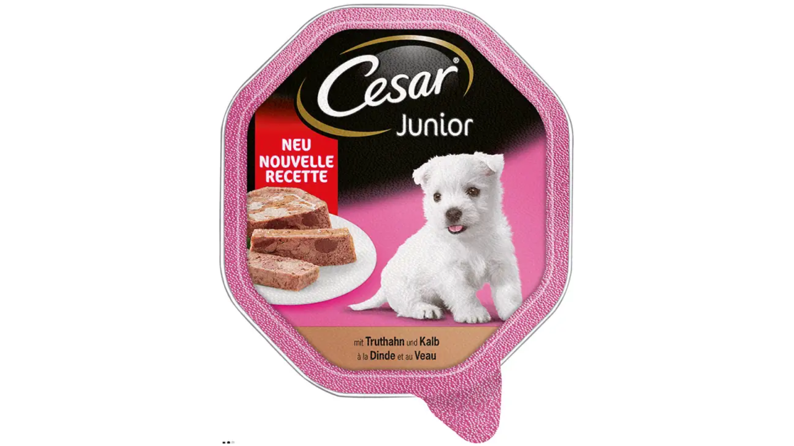CESAR Landkeukje – Gevogelte Met Groenten – 150g – 14 Zakjes – Compleet En Uitgebalanceerd Hondenvoer Zonder Kunstmatige Toevoegingen