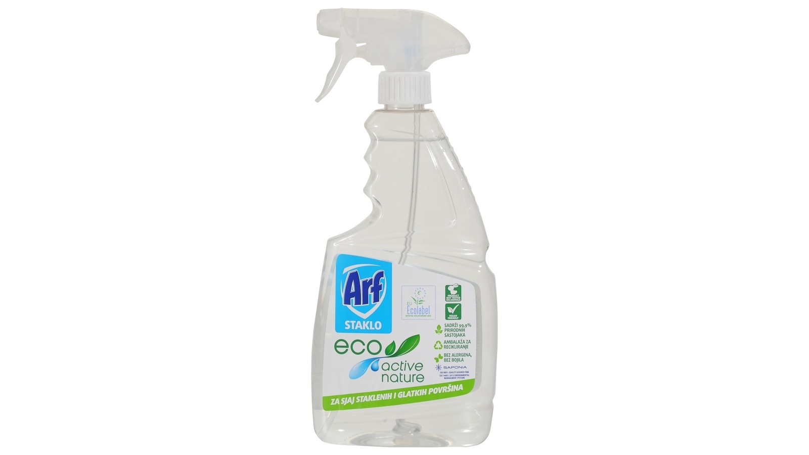 ARF Eco sredstvo za staklo active nature 650ml - Cjenoteka