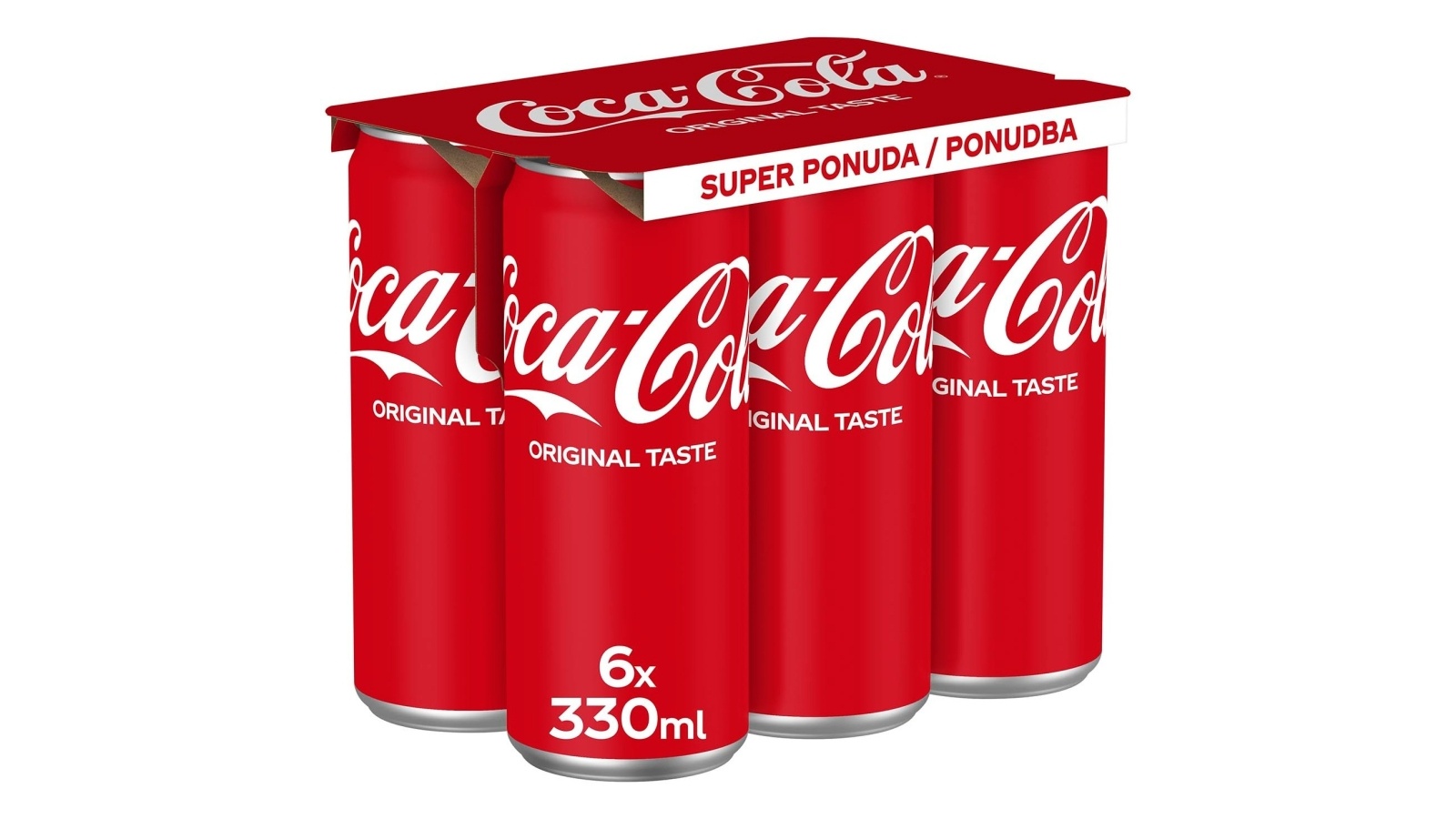 COCA COLA multipack 6x330ml 5+1 gratis - Cjenoteka