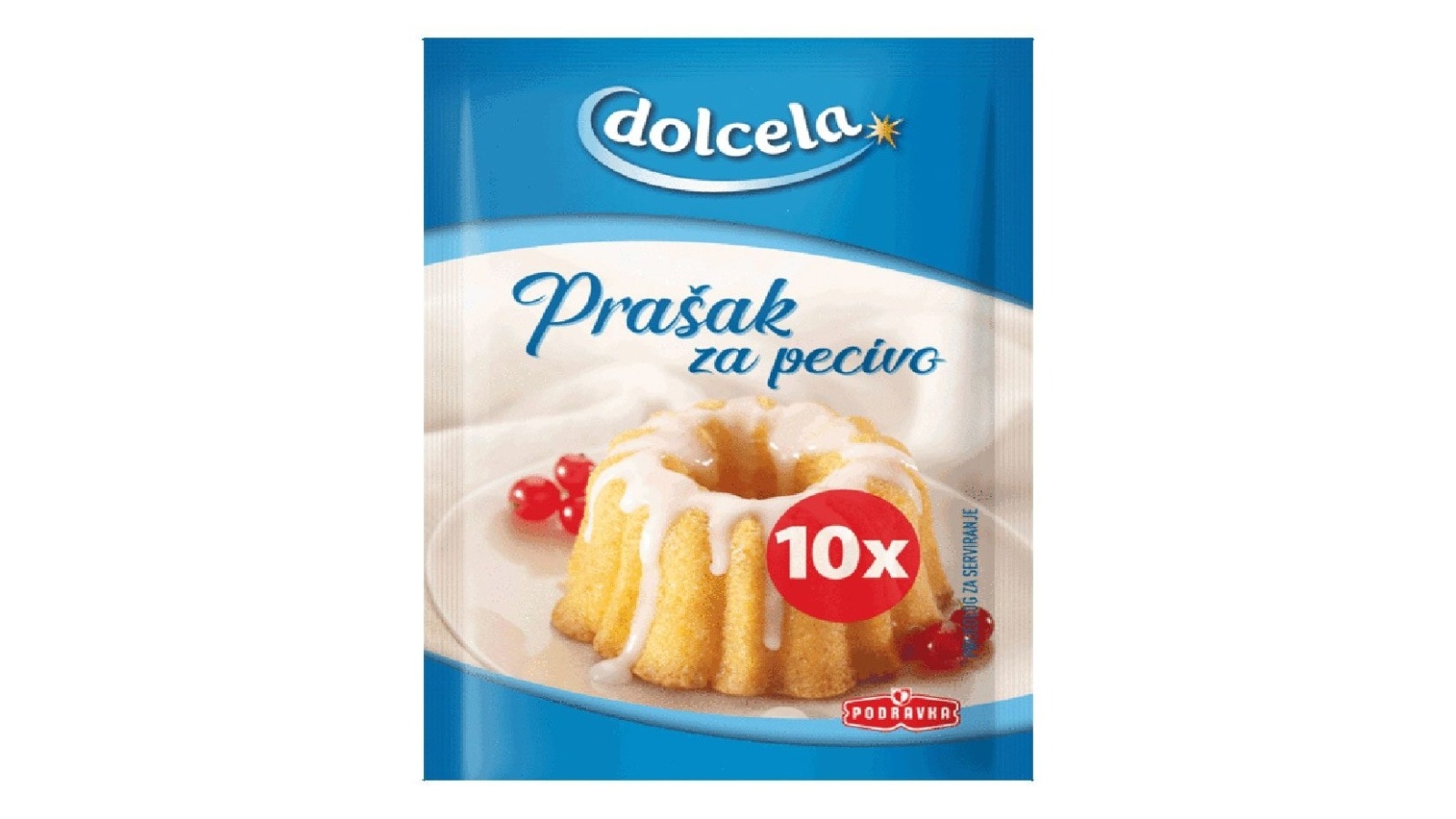 DOLCELA prašak za pecivo 10x12g - Cjenoteka