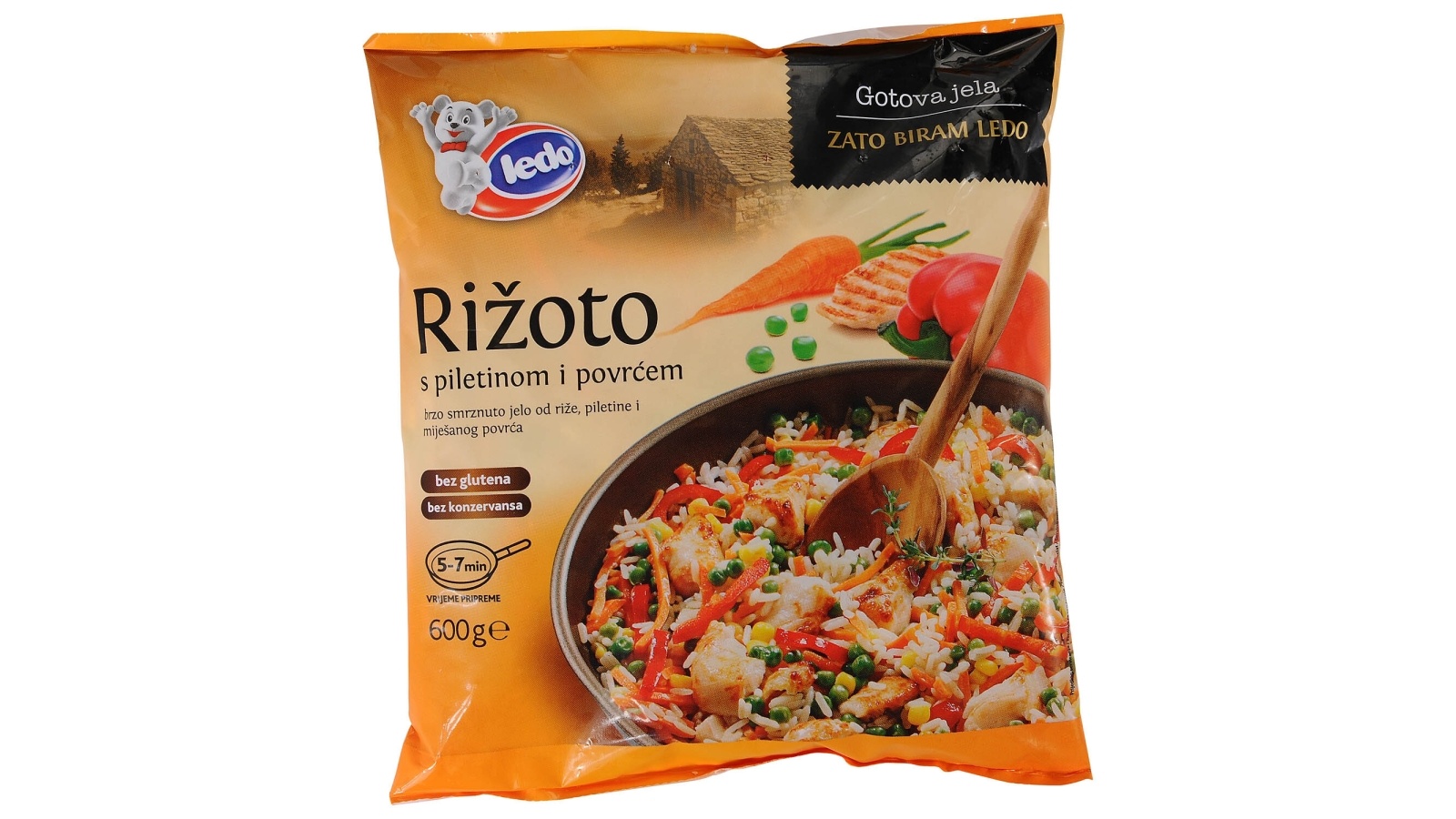 LEDO Rižoto s piletinom i povrćem 600g - Cjenoteka