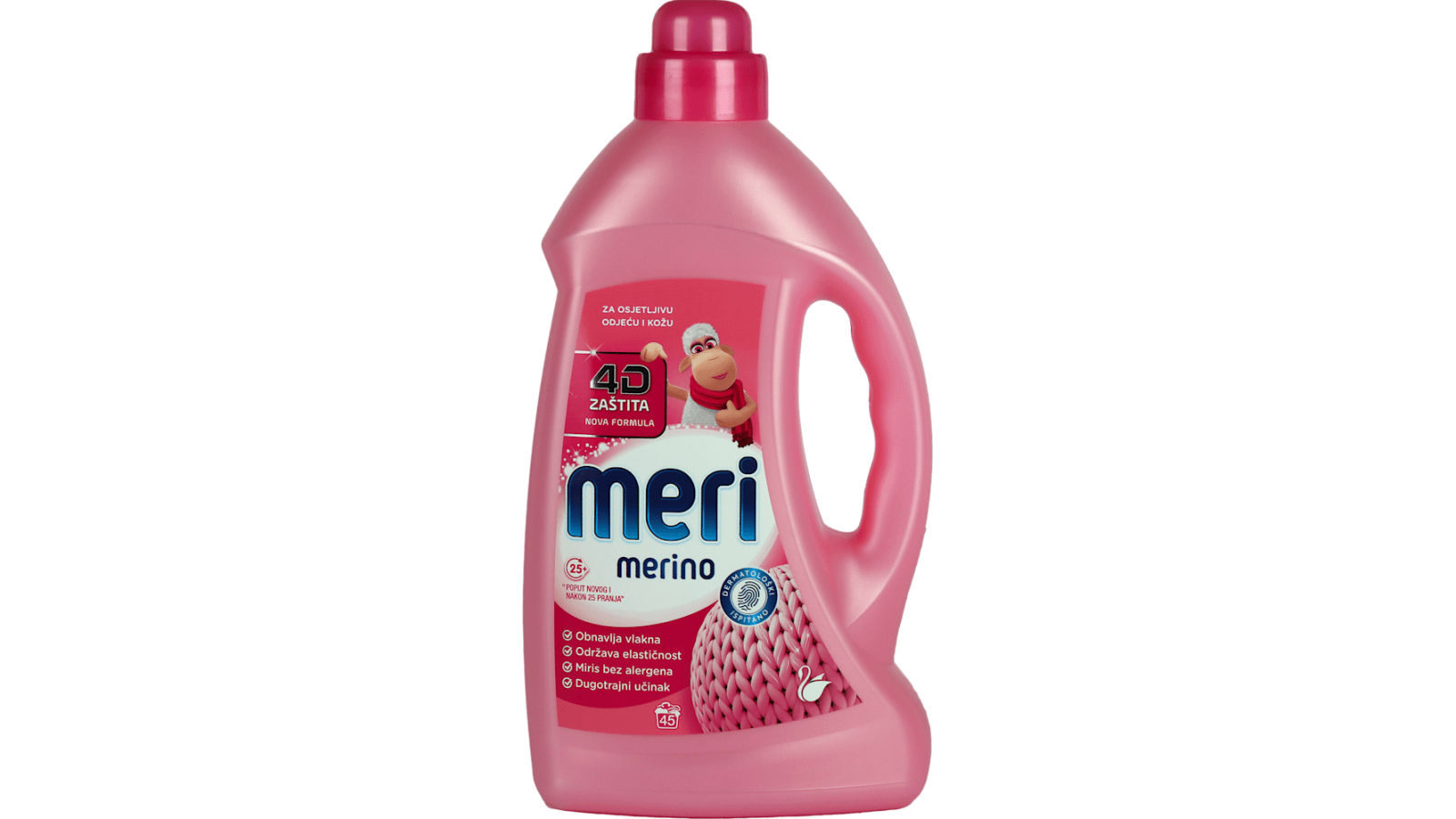 Meri Motti Api MERI MERINO Sensitive tekući deterdžent 45 pranja (2,7l) - Cjenoteka