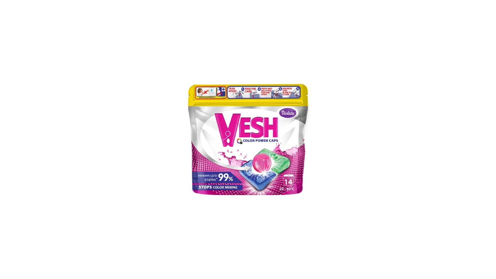 VESH Color kapsule za rublje 14kom - Cjenoteka