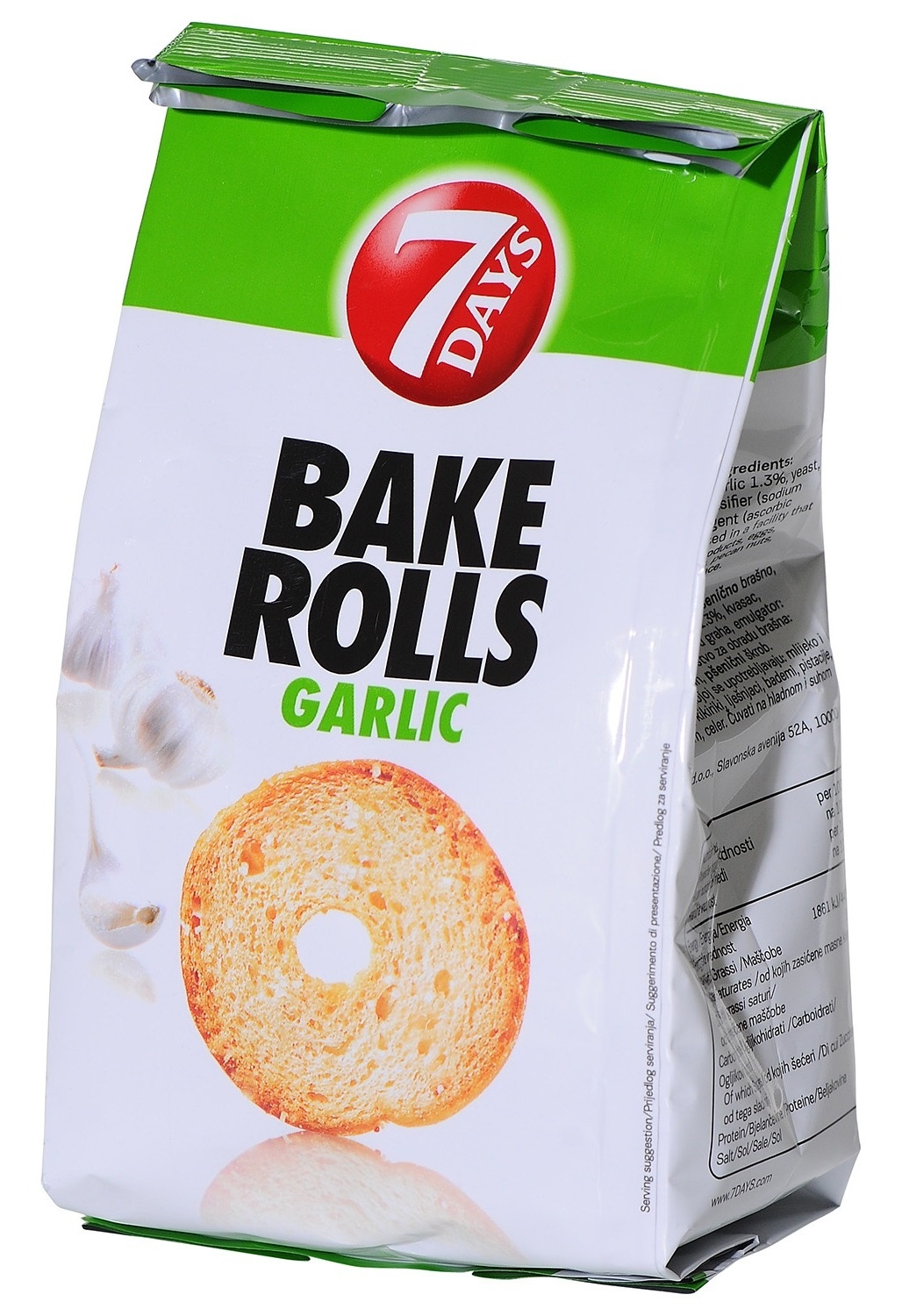 7 DAYS Bake rolls češnjak 80g - Cjenoteka
