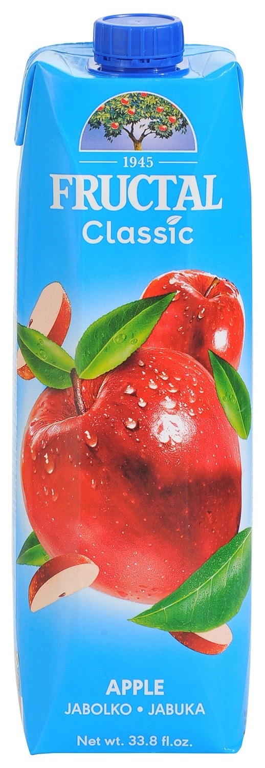 FRUCTAL Classic jabuka sok 1l - Cjenoteka