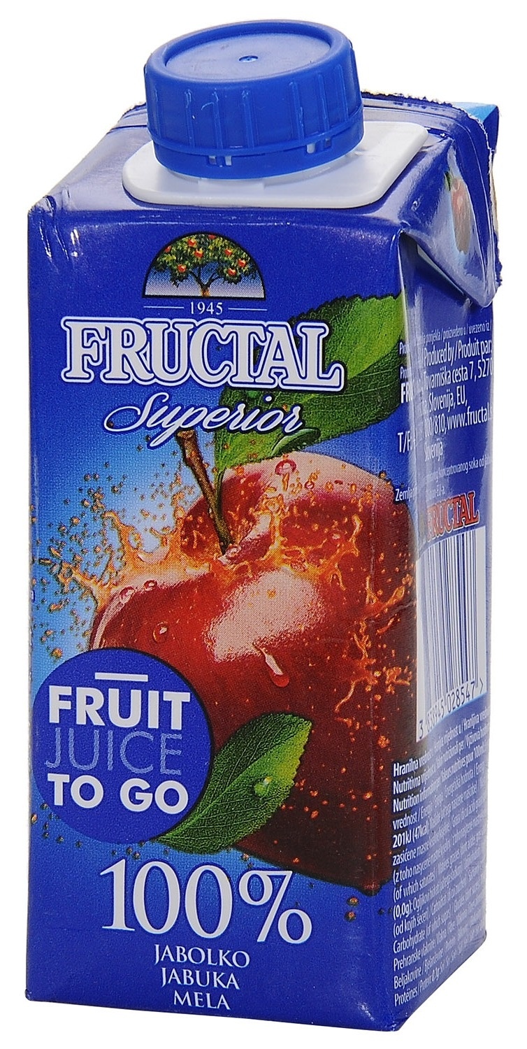 FRUCTAL Superior jabuka sok 0,2l - Cjenoteka