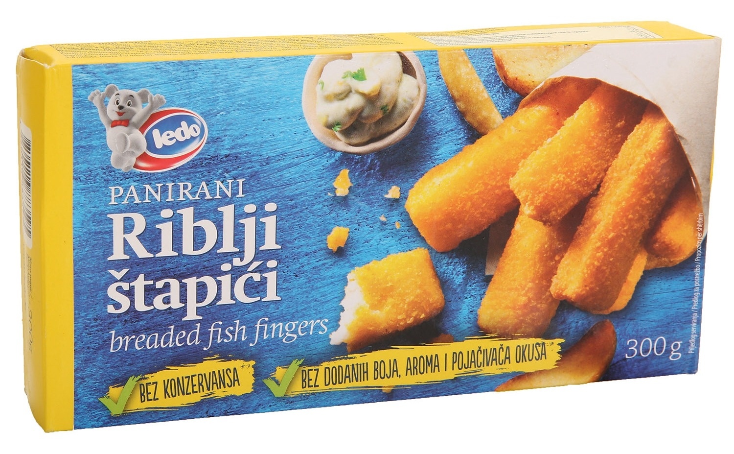 LEDO Panirani riblji štapići 300g - Cjenoteka