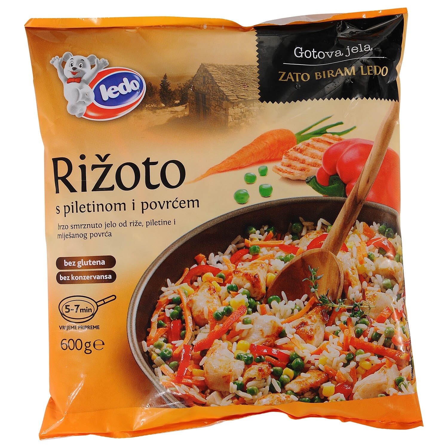 LEDO Rižoto s piletinom i povrćem 600g - Cjenoteka