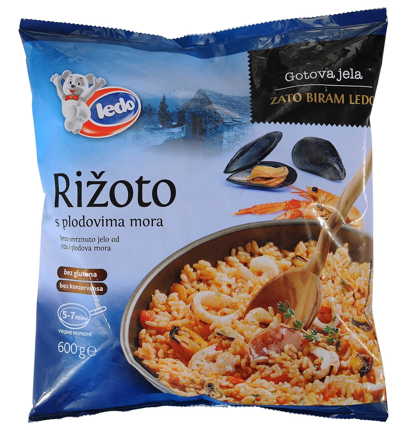 LEDO Rižoto s plodovima mora 600g - Cjenoteka