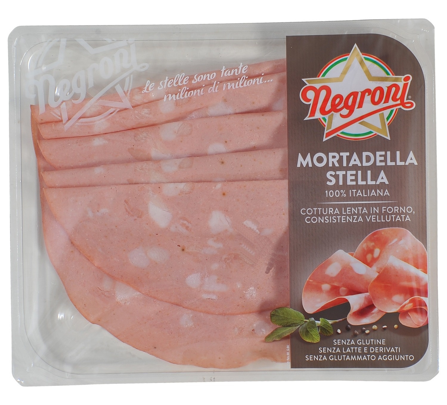NEGRONI Mortadela Stella narezak 100g - Cjenoteka