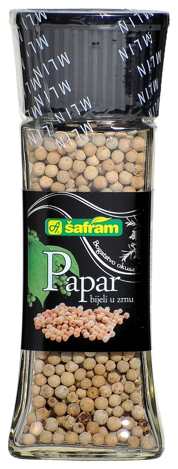 Pesar Bijeli ŠAFRAM Papar bijeli zrno 52g - Cjenoteka