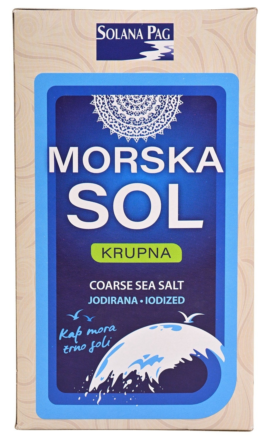 SOLANA PAG Krupna morska sol 1kg - Cjenoteka